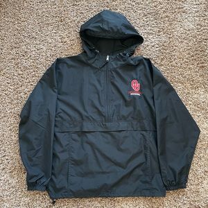 Champion Oklahoma Sooners Nylon Pullover Ladies Windbreaker